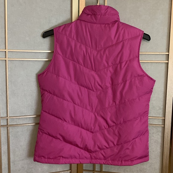 Beautiful, vibrant Lands‘ End puffer vest, women’s size medium (10-12) - Picture 4 of 6